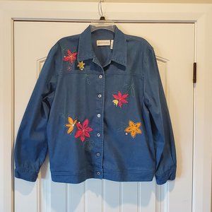 Alfred Dunner Size 14 Jean Jacket